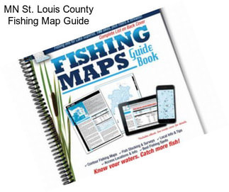 MN St. Louis County Fishing Map Guide