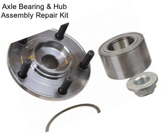 Axle Bearing & Hub Assembly Repair Kit