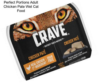 Perfect Portions Adult Chicken Pate Wet Cat Food