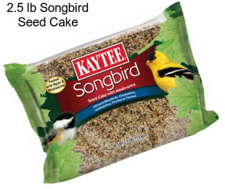 2.5 lb Songbird Seed Cake