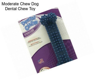 Moderate Chew Dog Dental Chew Toy