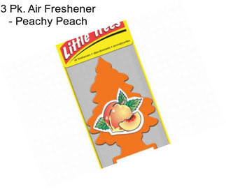 3 Pk. Air Freshener - Peachy Peach