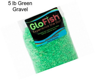 5 lb Green Gravel