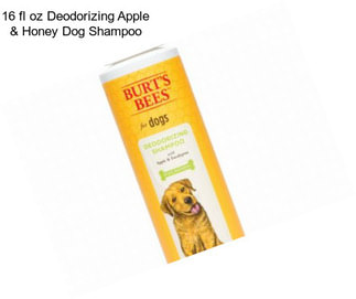 16 fl oz Deodorizing Apple & Honey Dog Shampoo
