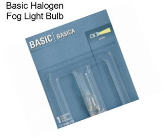 Basic Halogen Fog Light Bulb