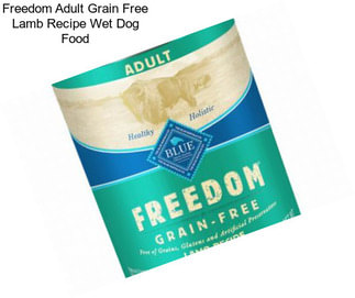Freedom Adult Grain Free Lamb Recipe Wet Dog Food