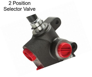 2 Position Selector Valve