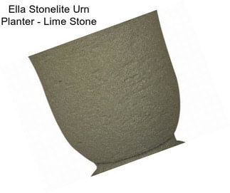 Ella Stonelite Urn Planter - Lime Stone