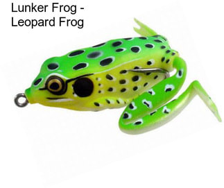 Lunker Frog - Leopard Frog