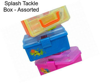 Splash Tackle Box - Assorted