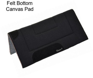 Felt Bottom Canvas Pad