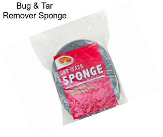 Bug & Tar Remover Sponge