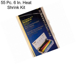 55 Pc. 6 In. Heat Shrink Kit