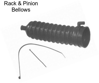 Rack & Pinion Bellows