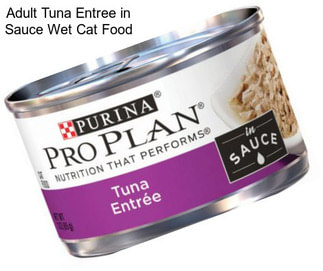 Adult Tuna Entree in Sauce Wet Cat Food