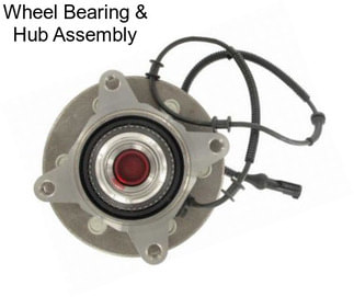 Wheel Bearing & Hub Assembly