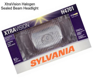 XtraVision Halogen Sealed Beam Headlight