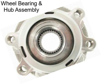 Wheel Bearing & Hub Assembly