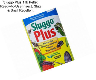 Sluggo Plus 1 lb Pellet Ready-to-Use Insect, Slug & Snail Repellent