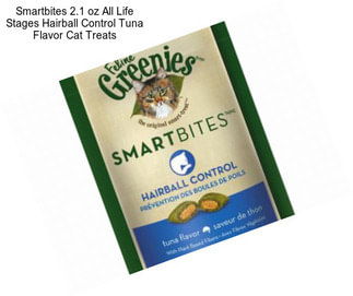 Smartbites 2.1 oz All Life Stages Hairball Control Tuna Flavor Cat Treats