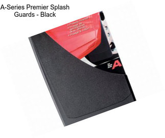A-Series Premier Splash Guards - Black