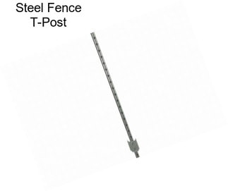 Steel Fence T-Post