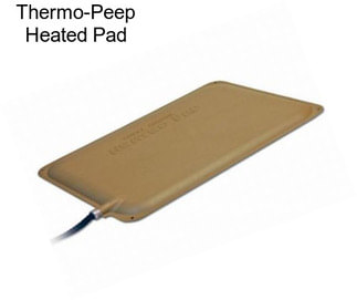 Thermo-Peep Heated Pad