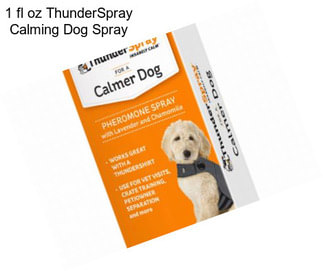 1 fl oz ThunderSpray Calming Dog Spray