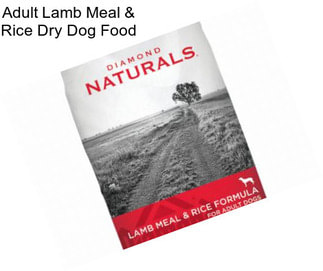 Adult Lamb Meal & Rice Dry Dog Food