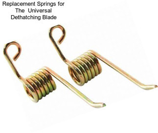 Replacement Springs for The  Universal Dethatching Blade