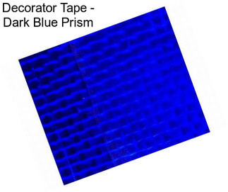 Decorator Tape - Dark Blue Prism