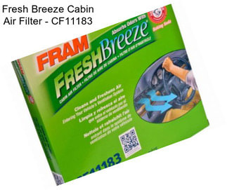Fresh Breeze Cabin Air Filter - CF11183