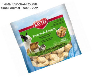 Fiesta Krunch-A-Rounds Small Animal Treat - 2 oz