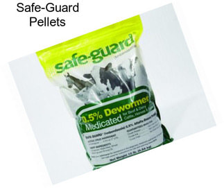 Safe-Guard Pellets