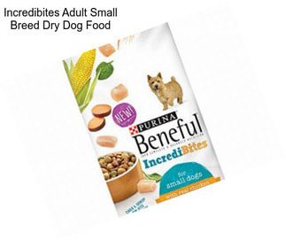 Incredibites Adult Small Breed Dry Dog Food