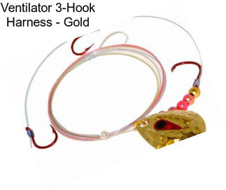 Ventilator 3-Hook Harness - Gold