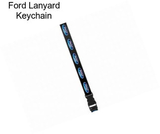Ford Lanyard Keychain