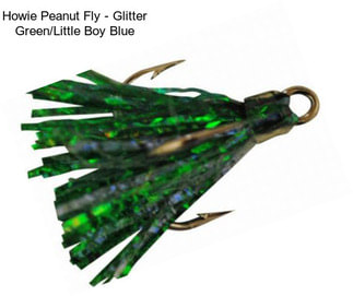 Howie Peanut Fly - Glitter Green/Little Boy Blue