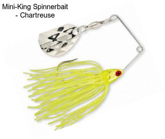 Mini-King Spinnerbait - Chartreuse