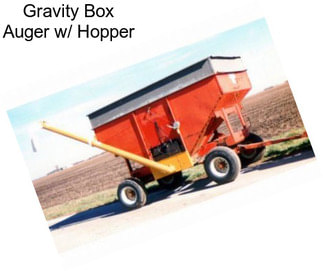 Gravity Box Auger w/ Hopper