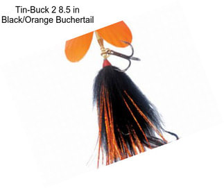 Tin-Buck 2 8.5 in Black/Orange Buchertail