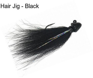 Hair Jig - Black