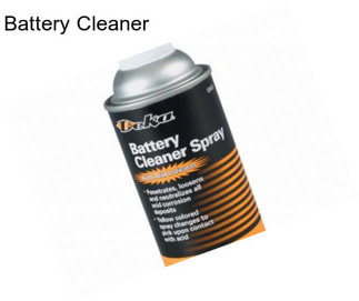 Battery Cleaner