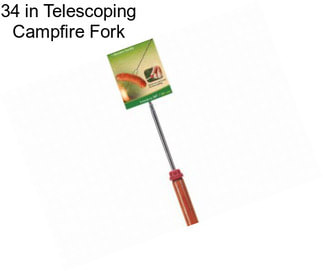 34 in Telescoping Campfire Fork