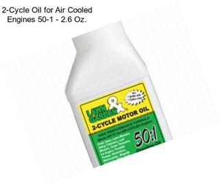 2-Cycle Oil for Air Cooled Engines 50-1 - 2.6 Oz.