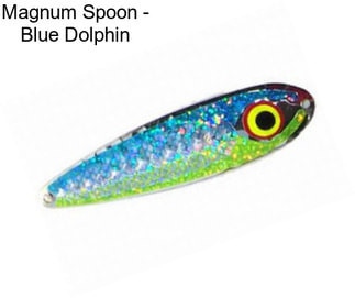 Magnum Spoon - Blue Dolphin