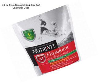 4.2 oz Extra Strength Hip & Joint Soft Chews for Dogs