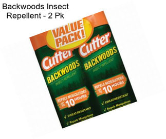 Backwoods Insect Repellent - 2 Pk