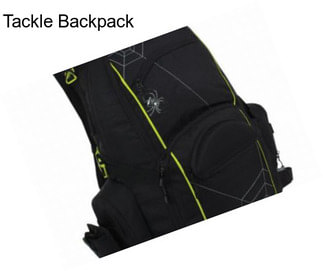 Tackle Backpack