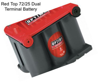 Red Top 72/25 Dual Terminal Battery